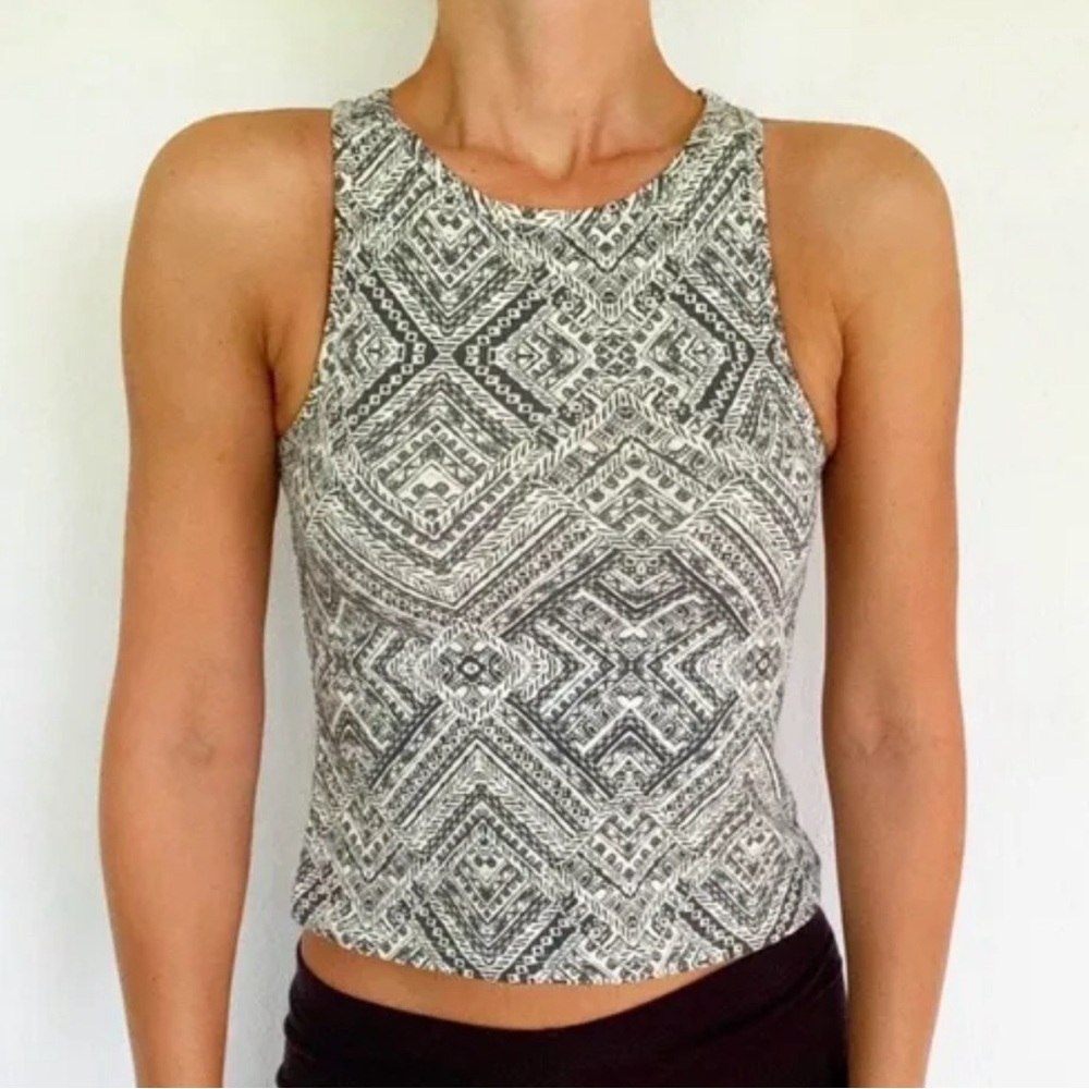 Tribal print tank